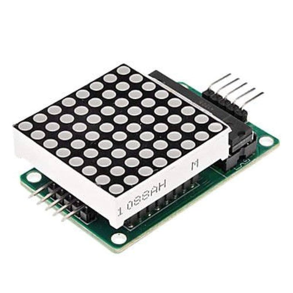 Red Dot Matrix Display 8x8 - Image 1