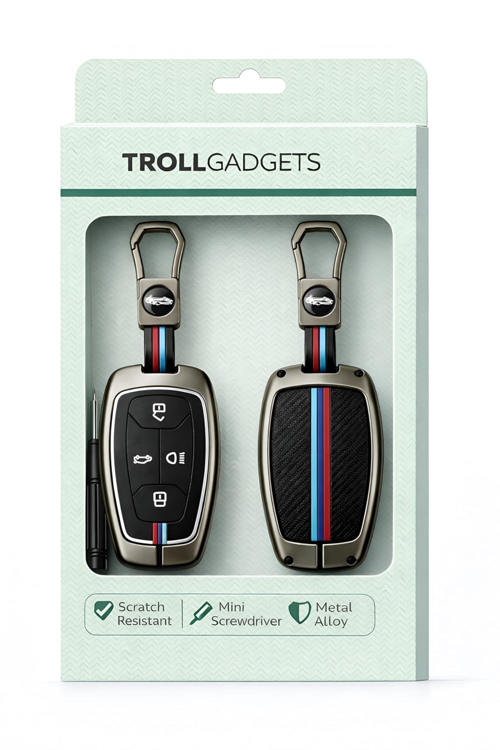 Car Key Cover for Tata 4 Button Smart Key - Image 4