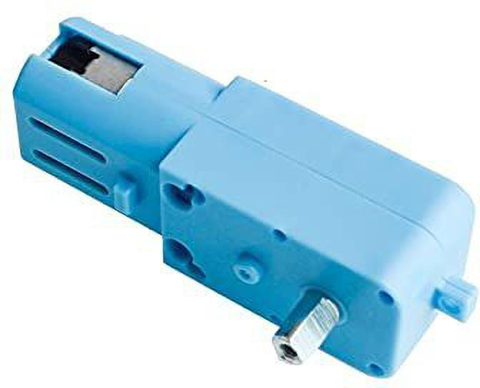 BO Motor Blue Metal Gear Dual Shaft - Image 1